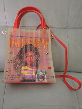 GraphicNikky By Nicole Lee Olivia  Crossbody Bag with Adjustable Strap